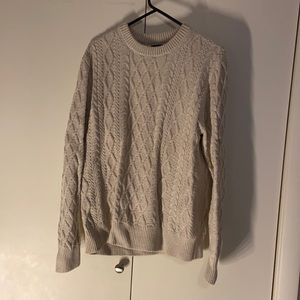 J. crew Fishermans cable knit sweater